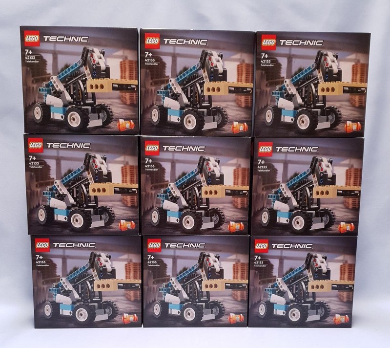 Mini MOC Madness - 42133-1 - Telehandler | Rebrickable - Build