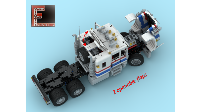 LEGO MOC-203679 5580 Highway Rig XL Full RC by Furchtis | Rebrickable ...