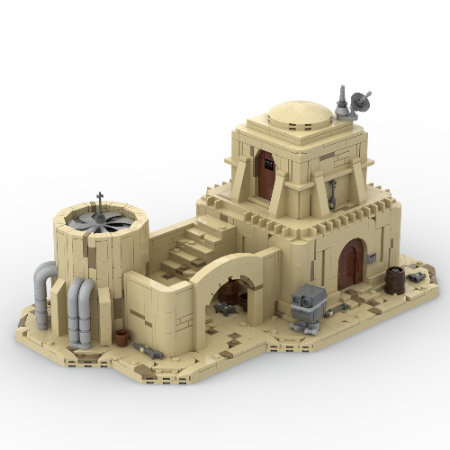 LEGO MOC Tatooine Modular Building Residential Hut from