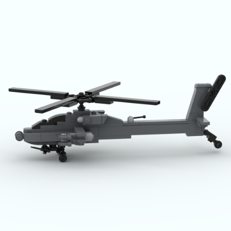 LEGO MOC AH-64 Apache Helicopter by hg_moc | Rebrickable - Build with LEGO