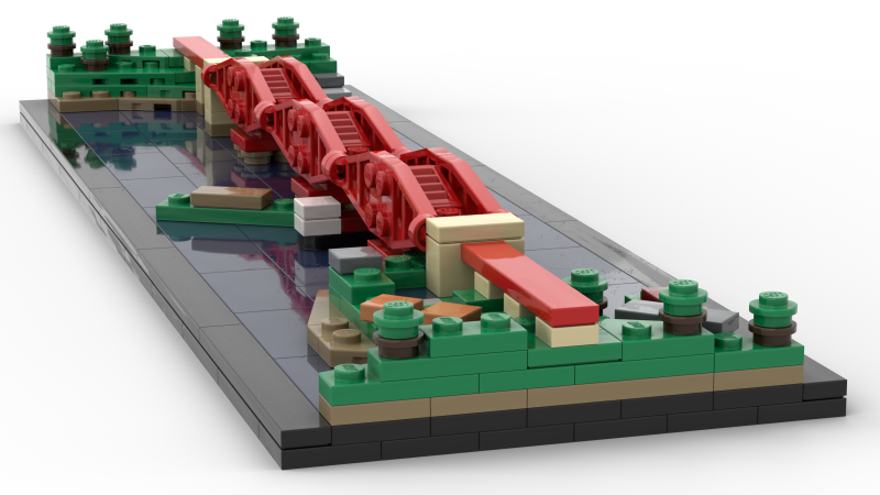 LEGO MOC-200139 Micro Forth Bridge by Vega295 | Rebrickable - Build ...