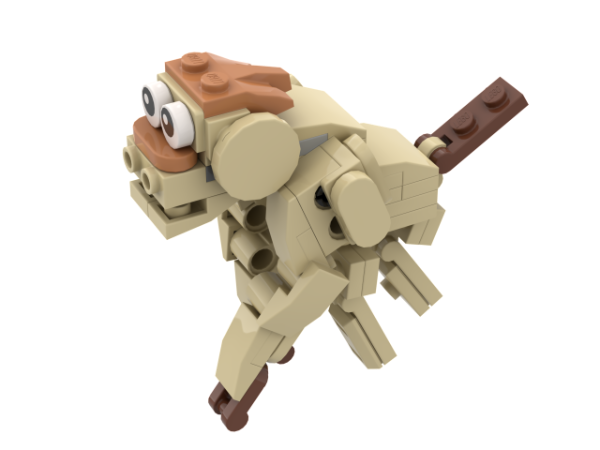 LEGO MOC 30666 Monkey by Mmonk13 | Rebrickable - Build with LEGO
