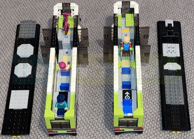 LEGO MOC-141539 60337 Alternate Build - Croydon Tramlink Bombardier ...