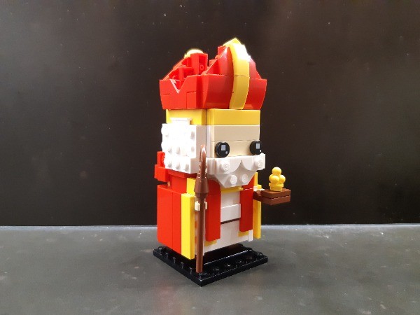 LEGO MOC Saint Nicholas Brickheadz by Jean Paul Bricks