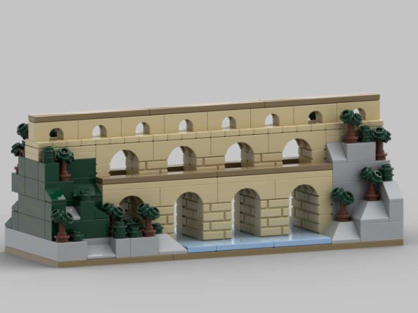 LEGO MOC Aqueduct by ModulAREbricks | Rebrickable - Build with LEGO