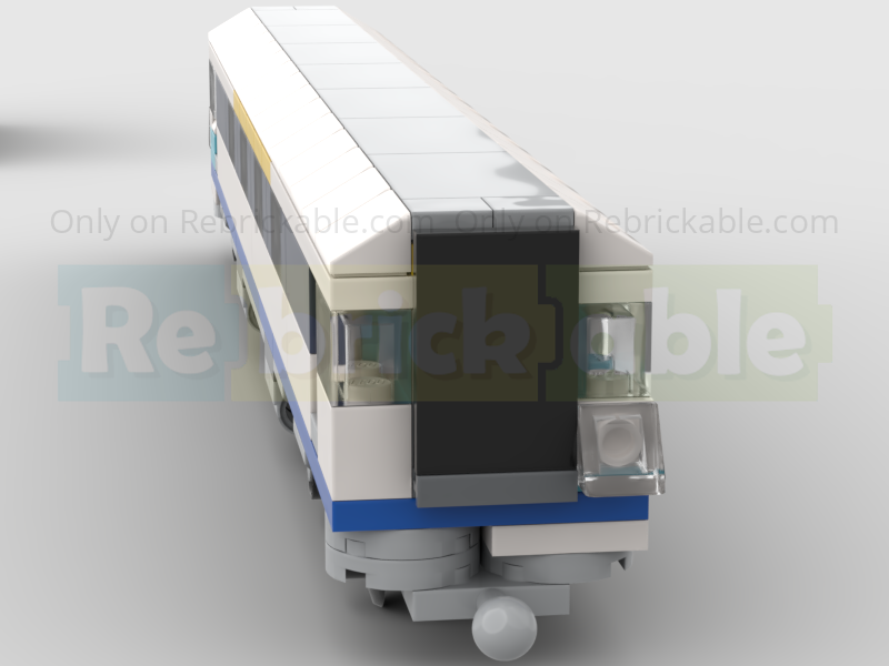 LEGO MOC-225497 40518 Alt Build - Metro / Subway Style Train With