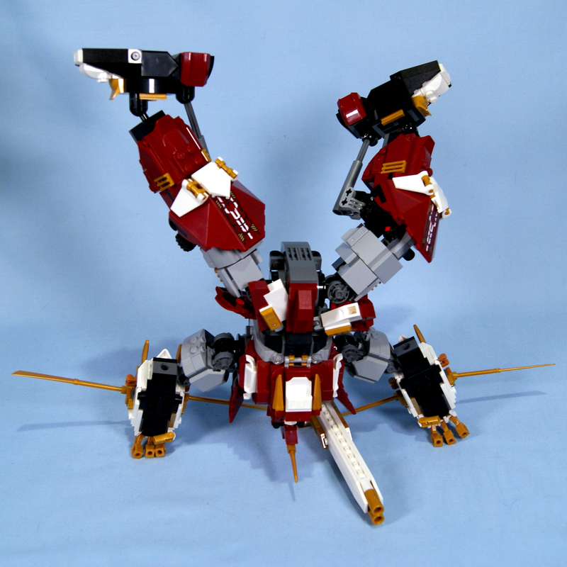 Review: 71870-1 - The Twin Titan Mechs | Rebrickable - Build with LEGO