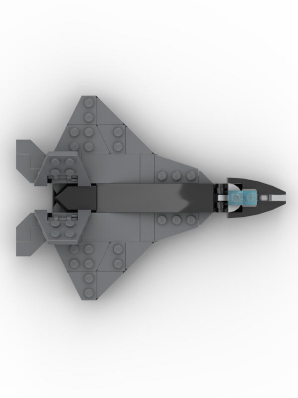 LEGO MOC-241103 Maestro's F22 Raptor by maestro_of_bricks | Rebrickable ...