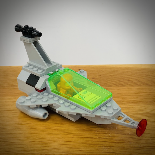 LEGO MOC-154906 Classic Space Reimagined: Gamma V Laser Craft 6891
