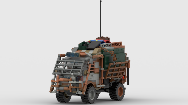 LEGO MOC-169819 Doomsday style ——merchant cart that flows inside the ...