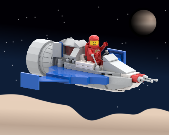 LEGO MOC-131731 Cosmic Cruiser (10497 Alt Build) by ReBrick.me ...