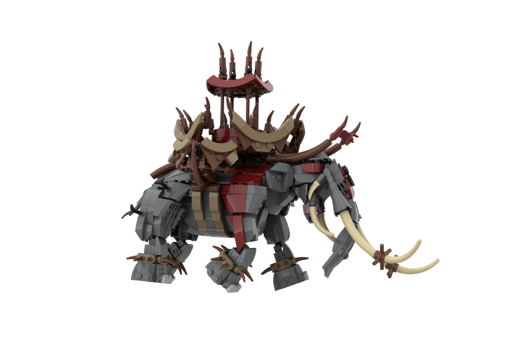LEGO MOC-259300 Lord of the Rings - Haradrim Mumak - War Oliphaunt by ...