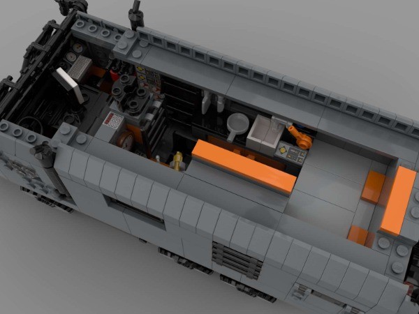 LEGO MOC-185800 Tatra Doomsday Armored RV by Hippocampus Revolution ...