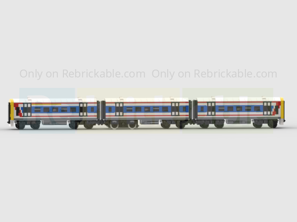 LEGO MOC-160680 Class 159 3-Carriage DMU Train In Network Southeast ...