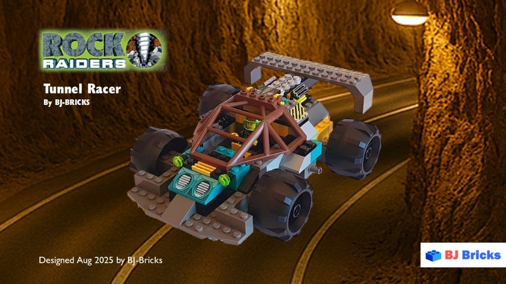 LEGO MOC-232314 Rock Raiders - Tunnel Racer (MOC) (Alt. Build of