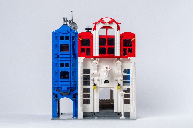 LEGO MOC Hospital and Rescue Center by eggybricks_ Rebrickable