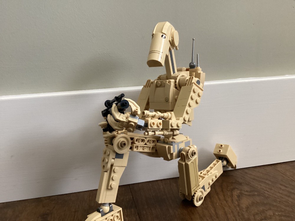 LEGO MOC-226942 Posable Leg Modification for Battle Droid with Stap by ...