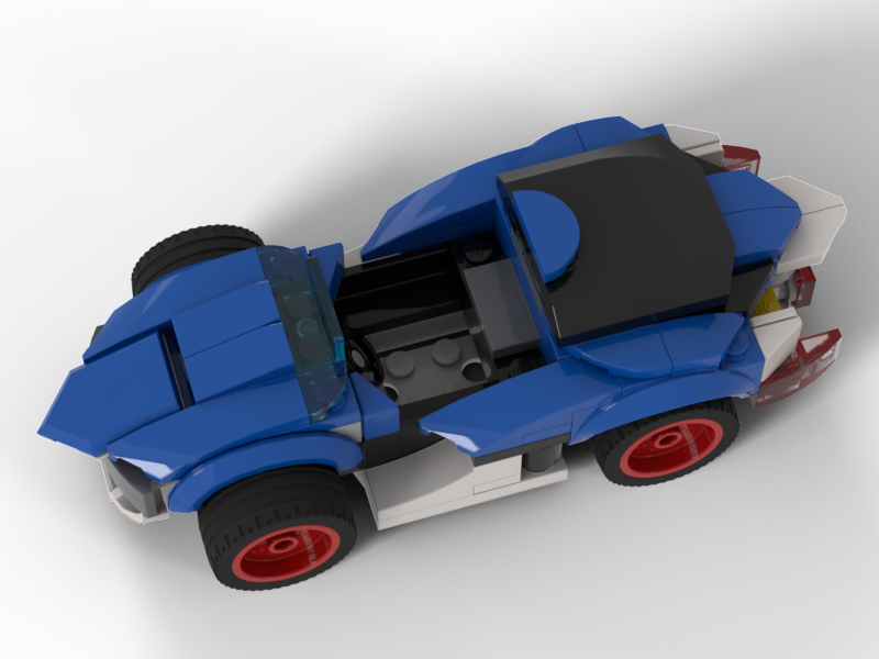 LEGO MOC-248507 77117 - Sonic Racing Car by hoppepe | Rebrickable