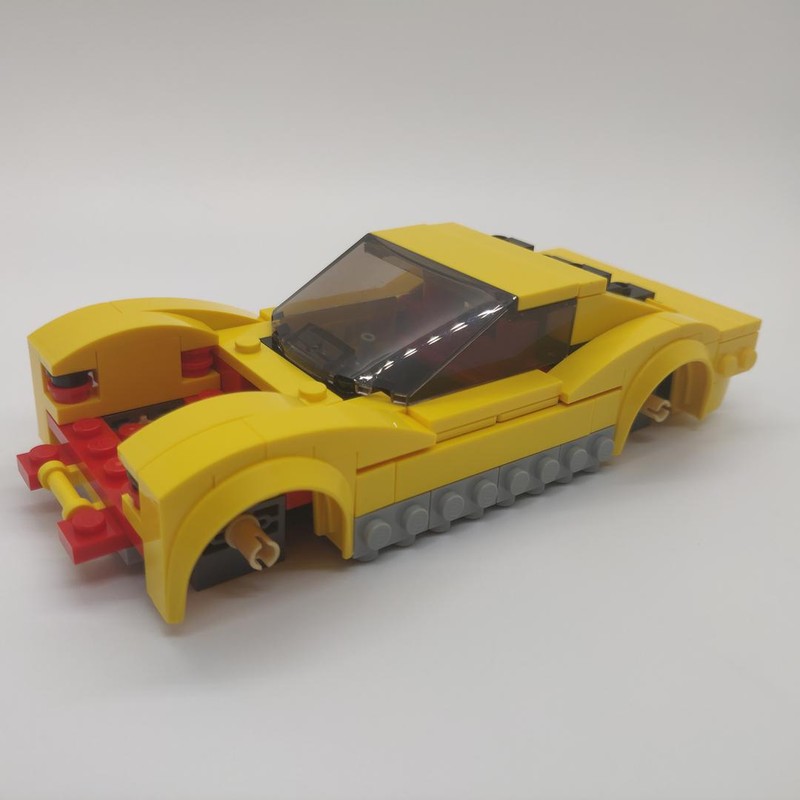 MOC Review - MOC-102960 Lamborghini Miura - 76901 Alternate