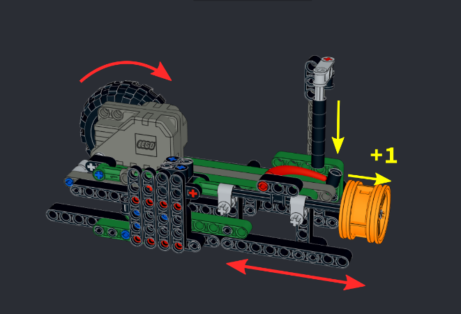 LEGO MOC-206818 42149 Concept Engine (+ Cycle Counter) by BrickBash ...