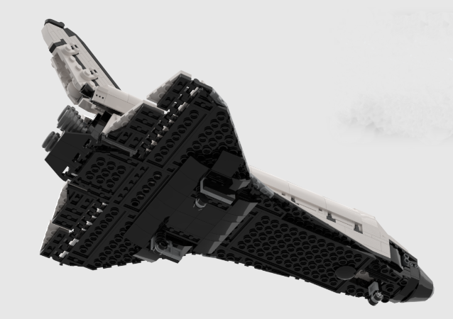 LEGO MOC-171107 Space Shuttle Modification Kit by origamitensai ...