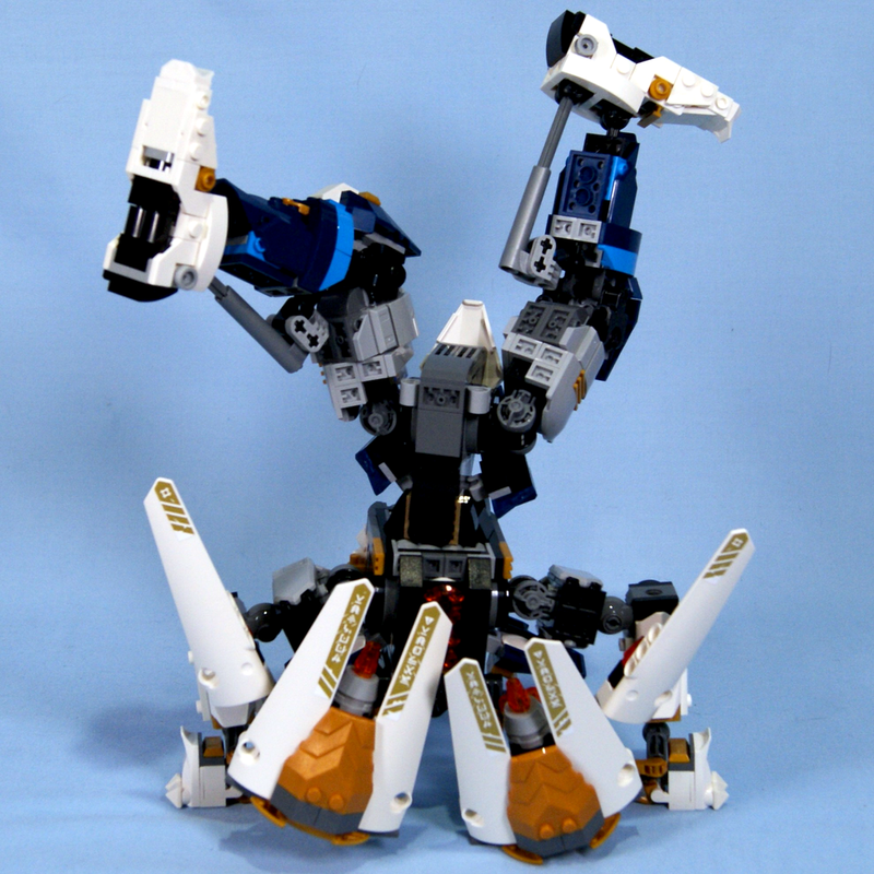 Review: 71870-1 - The Twin Titan Mechs | Rebrickable - Build with LEGO