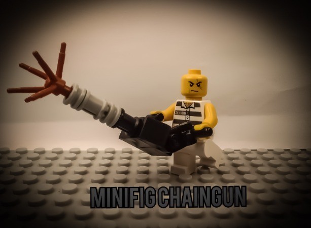 LEGO MOC-171616 Custom Minifig-Scale Chaingun by SharkieMalarkie ...