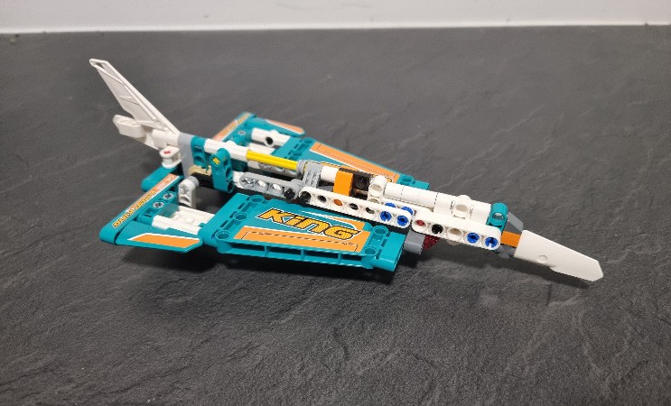 LEGO MOC Concorde - Lego 42117 C model by Flob345632