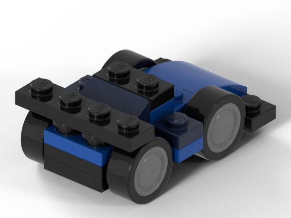 LEGO MOC Smallest drivable Formula 1 car (Williams 2024) with rubber ...