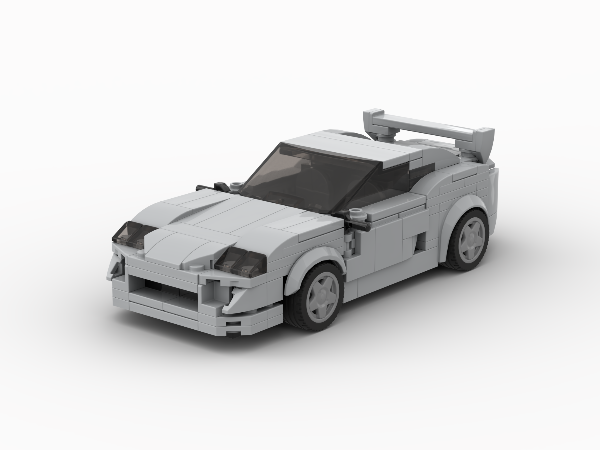 LEGO MOC-164709 Toyota Supra Grey by Bapak lego | Rebrickable