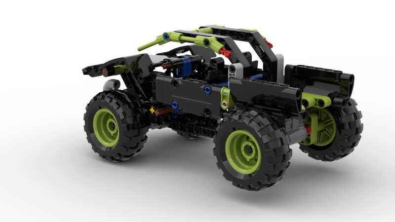 LEGO MOC 42118 HogBash by Løøse | Rebrickable - Build with LEGO