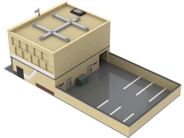 LEGO MOC-161961 Los Angeles Noir LAPD Old Police Station by ...