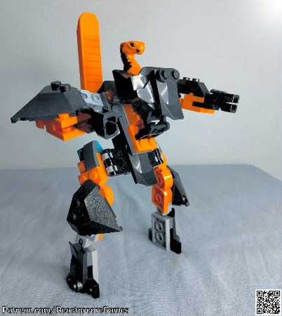 a d0 2*2。moc LEGO MOC 71765 (Sidebuild) Snake APU Walker Mech by Reactorcore