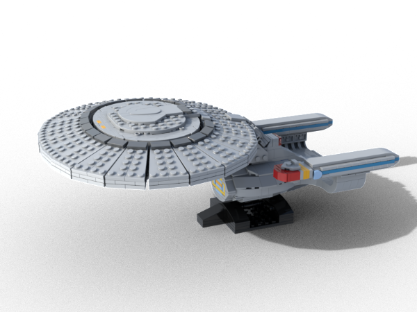 LEGO MOC USS Enterprise by jaredr122 | Rebrickable - Build with LEGO