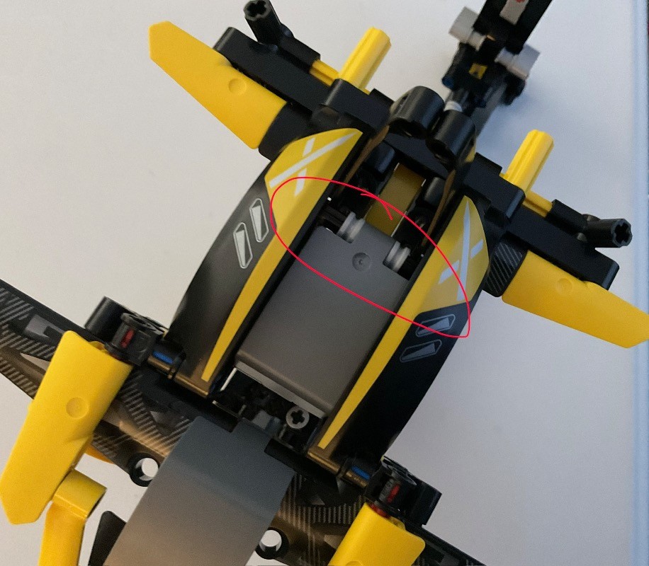 LEGO MOC-251499 Flight Simulator with Joystick Control (Yellow) by ...