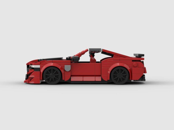 LEGO MOC 2024 Ford Mustang Dark Horse (red) by Sweeng