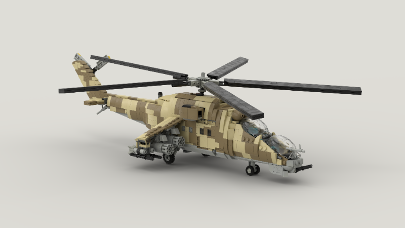 LEGO MOC Mil Mi 24D Soviet Afghan War Special Edition by Neo.moc ...