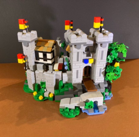 LEGO MOC Mini 10305 Lion Knights Castle by christromans | Rebrickable ...