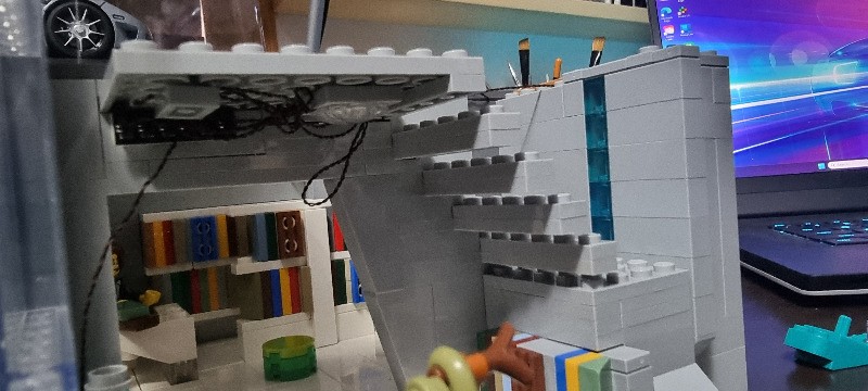 LEGO MOC-113986 Modern Library by BrickAtive | Rebrickable - Build with ...