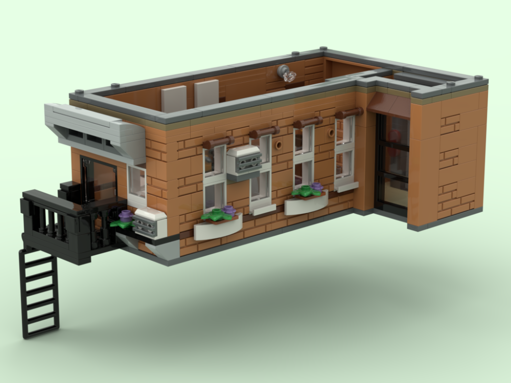 LEGO MOC-232654 Eddie Brock's Apartment by Kuragari1 | Rebrickable