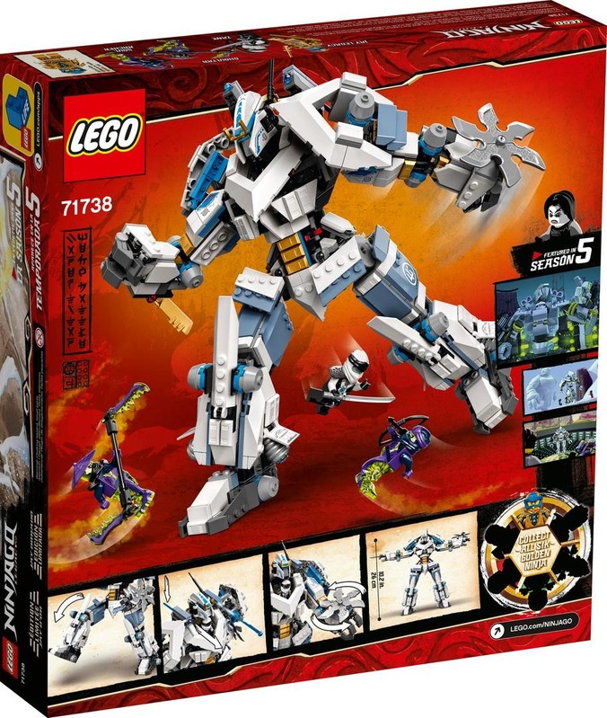 Review: 71738-1 - Zane's Titan Mech Battle | Rebrickable - Build