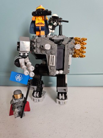 LEGO MOC Helldivers 2 EXO-45 Patriot Exosuit by MaximusG | Rebrickable ...