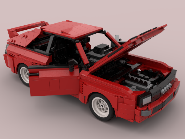 LEGO MOC 1984 Audi Sport Quattro by Five Studs by FiveStuds