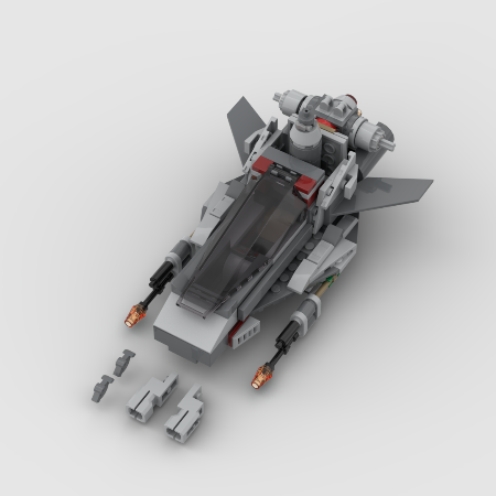 LEGO MOC The Buns Star Fighter - 75346 and 75345 Alternate