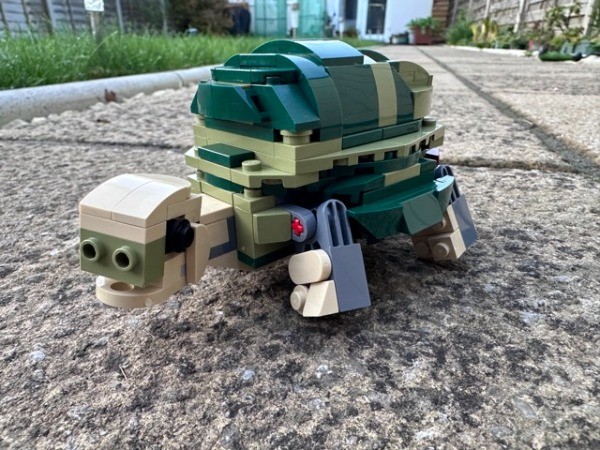 MOCです。 MOC-182180 Fully Articulated T-60 Mecha Warrior Building