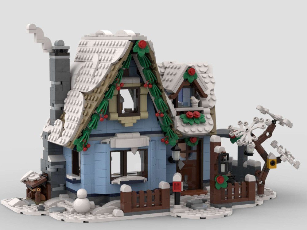 LEGO MOC 10293 Little Town House by Little_Thomas | Rebrickable - Build ...