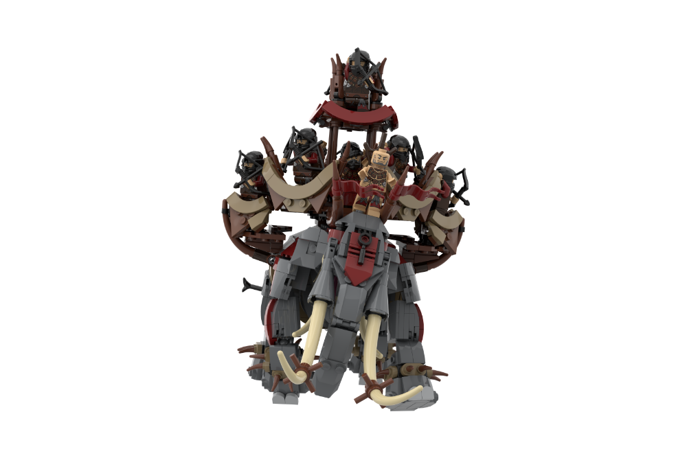 LEGO MOC-259300 Lord of the Rings - Haradrim Mumak - War Oliphaunt by ...