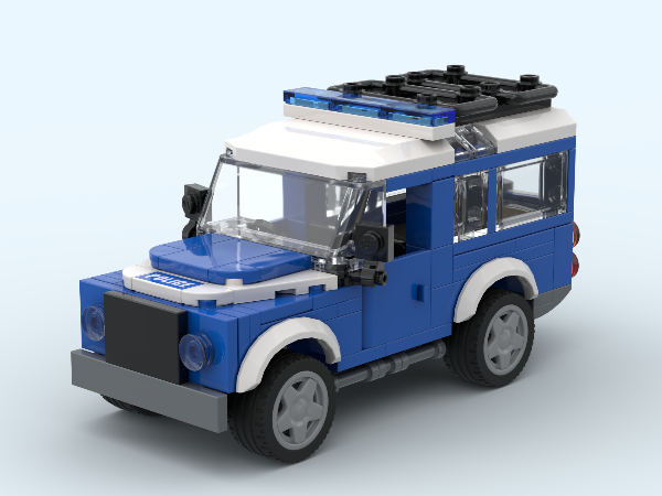 LEGO MOC-156616 Police Land Rover Defender by Brick Bee | Rebrickable ...