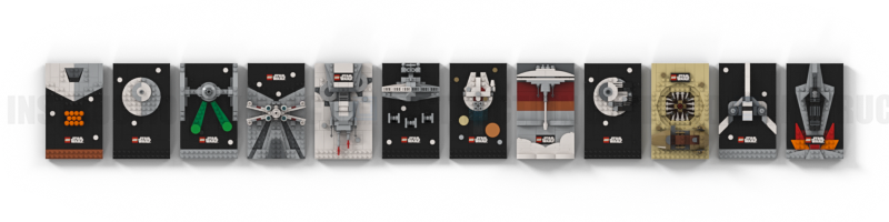 LEGO MOC-149612 SW Original Trilogy Postcard Concept by jellco
