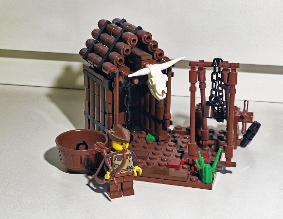 LEGO MOC Stronghold Hunter's Post by Legocionado | Rebrickable - Build ...